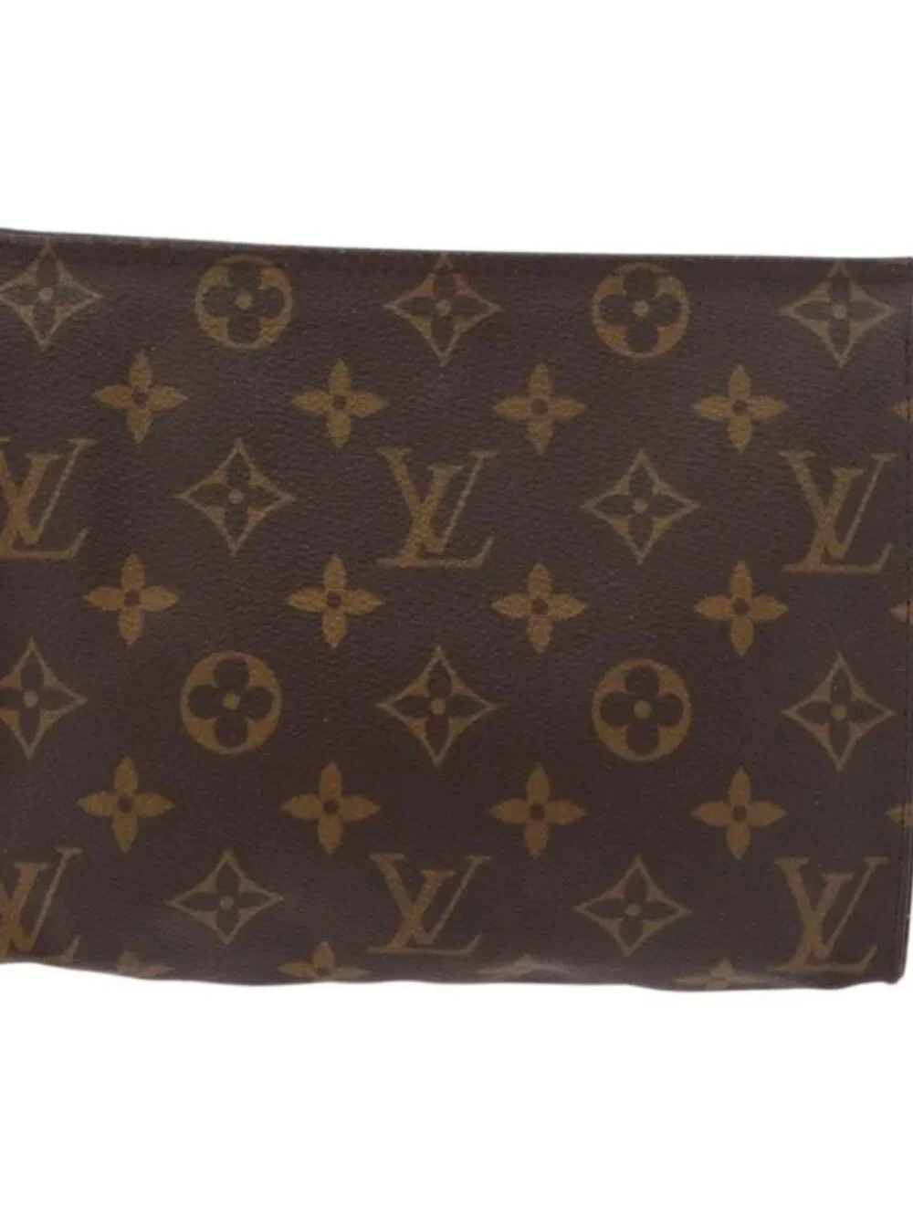 LOUIS VUITTON Monogram Poche Toilette 19 Pouch M47544 LV Auth 189335